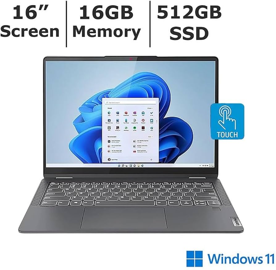 Amazon.com: Lenovo IdeaPad Flex 5 16